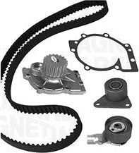 Registerreimsett med vannpumpe MAGNETI MARELLI 341406820001