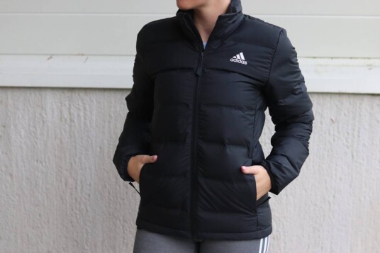 Sort Adidas W Helionic 3S Jakke (XL)