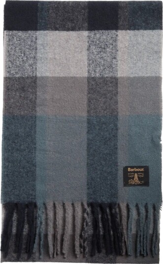 Barbour Barbour Westerdale Scarf - DARK SLATE/SMOKE - One Size