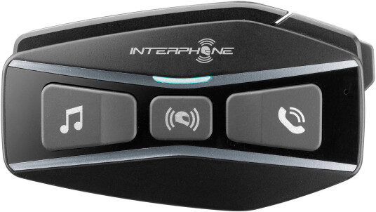 Interphone U-com 16 Bluetooth-kommunikasjonssystem enkeltpakke en størrelse Svart