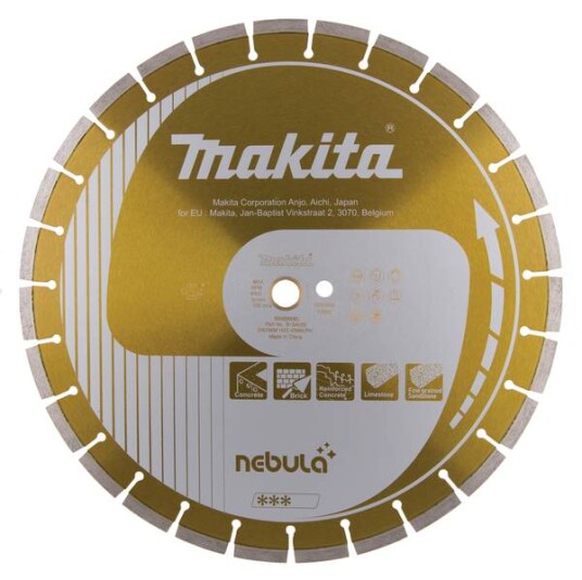 Makita B-54069 400 mm Diamantskive for Betong og Murstein