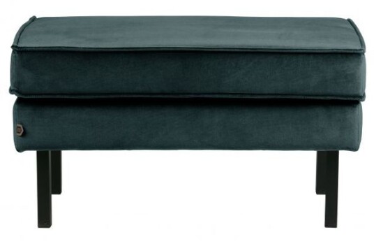 BePureHome Rodeo Puff Velur Teal