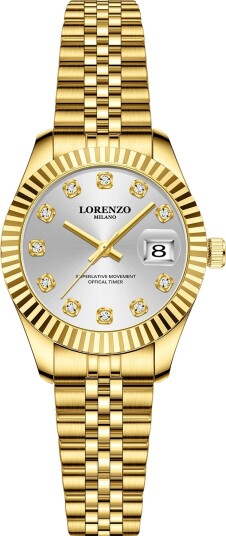 Lorenzo Loretta Oro Argento Brillante