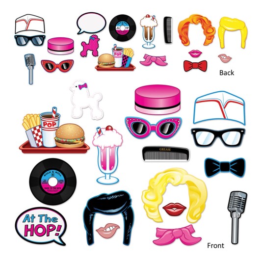360 Degrees Ltd 50's Startpakke Foto Props