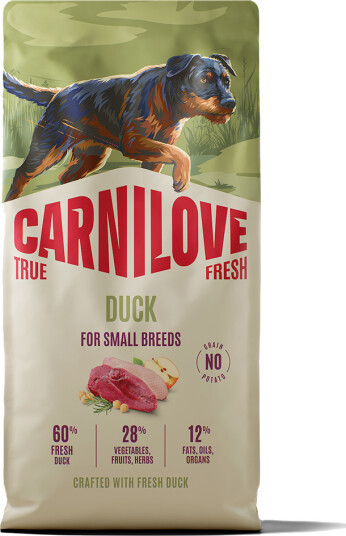 Carnilove True Fresh Hundemat And for Små Raser 12 kg Carnilove True Fresh Hundemat And for Små Raser 12 kg