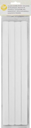 Wilton Dowel Rods 32cm Pk/4 Wilton Dowel Rods 32cm Pk/4