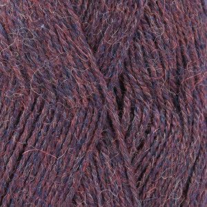 Drops Alpaca Garn Mix 6736 Blå/Lilla