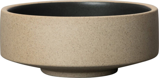 Byon Fumiko tapes skål Beige-svart Byon Fumiko tapes skål Beige-svart
