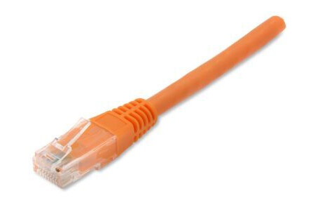 Eurolan 21D-S6-0EOR Patchkabel 2 x RJ45 SSTP, oransje 0,5 m
