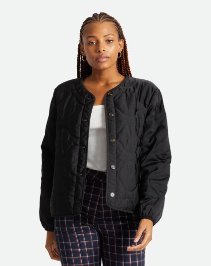 Brixton Flight Padded Jacket Svart