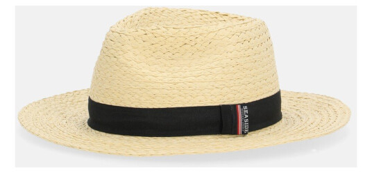 Seaside Sankt Claud Straw Hat W Beige Onesize Capser Seaside Sankt Claud Straw Hat W Beige Onesize Capser