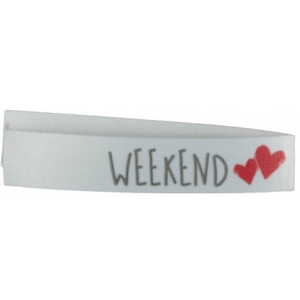 Balsløw Label Weekend Hvit 1 stk