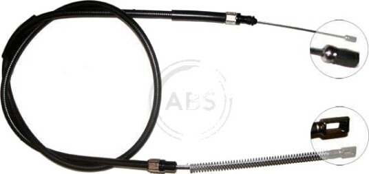 A.B.S. K13068 Tautrekk håndbremse A.B.S. K13068 Tautrekk håndbremse