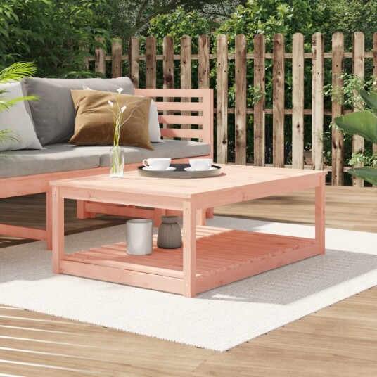 vidaXL Hagebord 121x82,5x45 cm heltre douglasgran