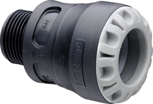 Plastline Push-In Overgnp 50 X 11/2"