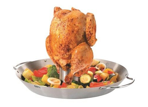 GEFU Barbecue kylling roaster og grillwok BBQ