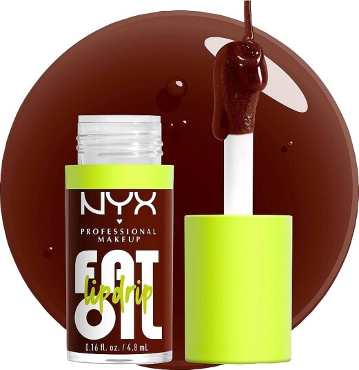 NYX Professional Makeup   Fat Oil Lip Drip   Brun