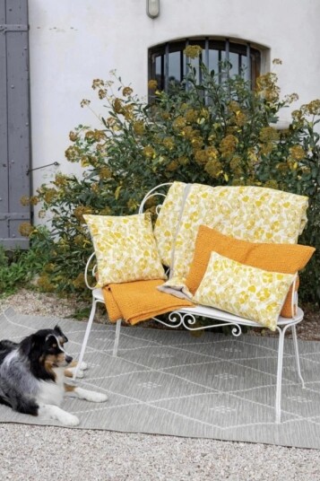 Vivaraise Tana Blanket Mustard 140X200