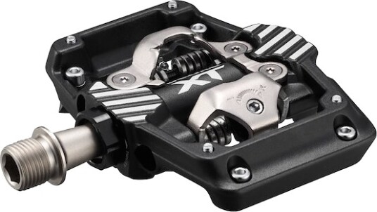 Shimano M8220 XT Enduro SPD pedaler sort/sølv