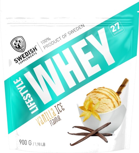 Swedish Supplements Lifestyle Whey Vanilla Ice 900 g