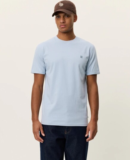 Les Deux Norregaard Contrast T Shirt Blå L