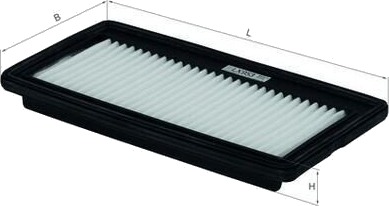 Luftfilter MAHLE ORIGINAL LX 953