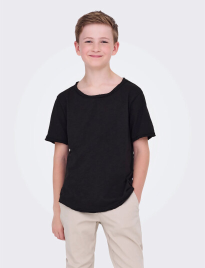 ONLY & SONS Osjbenne Longy Ss Tee Jrs Noos Black 122-128 ONLY & SONS Osjbenne Longy Ss Tee Jrs Noos Black 122-128