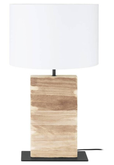 Contessore Bordlampe E27 Tre/Hvit rektangulær
