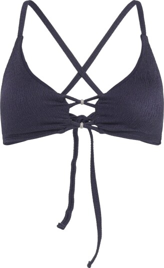 Hunkemöller Sorrento Crop Top   Navy   S
