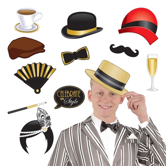 360 Degrees Ltd 20-tallet Foto Props - 12-pakning