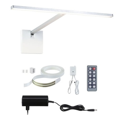 Paulmann Xana Set 95577 Led-Billedbelysning 5.5 W Led Rgb Aluminium Børstet