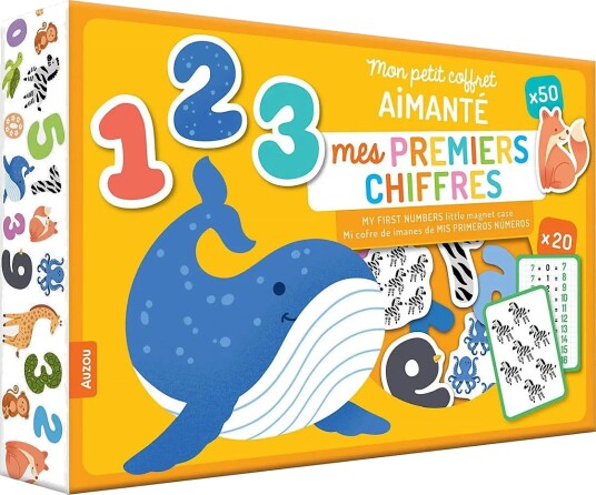 Auzou My Little Magnet Case First Numbers Multi/patterned ONE SIZE Auzou My Little Magnet Case First Numbers Multi/patterned ONE SIZE