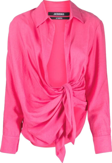 Jacquemus Dame Bluser & Skjorter Rosa 2XS,