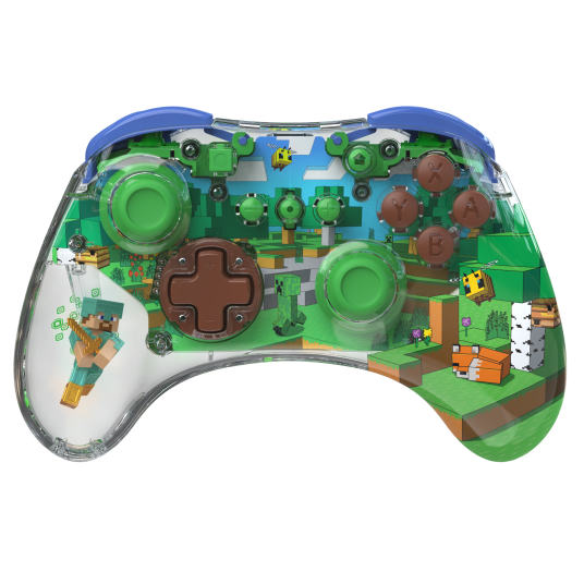 PDP REALMz   Wireless Controller   Minecraft Forest Biome