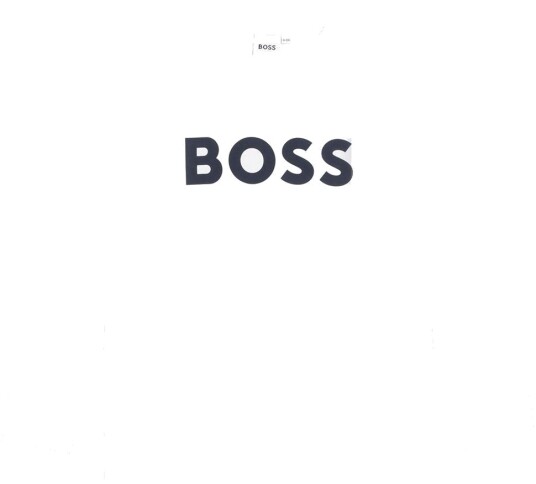BOSS Genser Hvit m. Navy BOSS 16 år (176) Genser