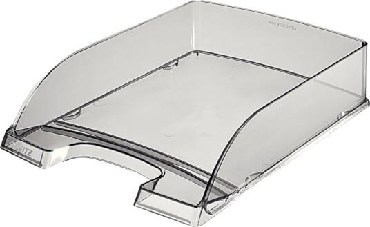 Leitz Plus   Brevbakke   For A4 210 X 297 Mm   Transparent Frostet Grått