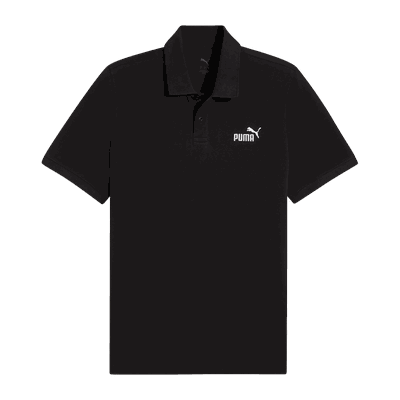 Puma Essential No. 1 Logo Pique Polo poloskjorte herre Black M Puma Essential No. 1 Logo Pique Polo poloskjorte herre Black M