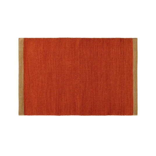 Chhatwal & Jonsson Tarun  Traceable Dørmatte 60x90 cm Rust/Beige