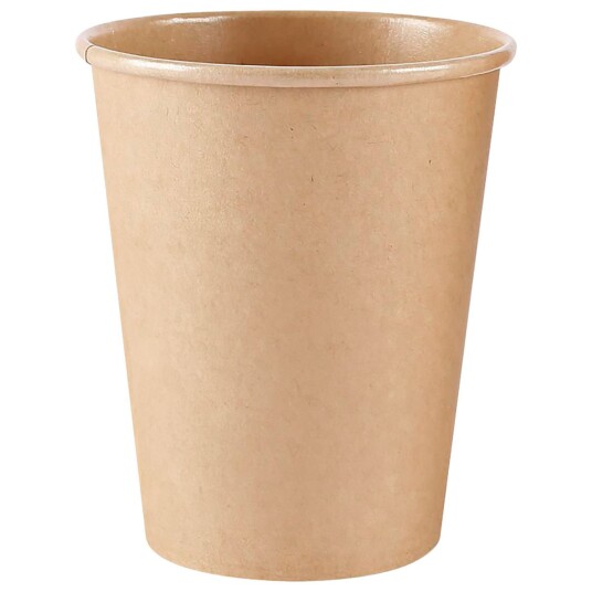 NATUREStar Drikkebeger Kraft Bio 20 cl 8x9.2 cm (ØxH) Brun 50 Stykk / Forpakning