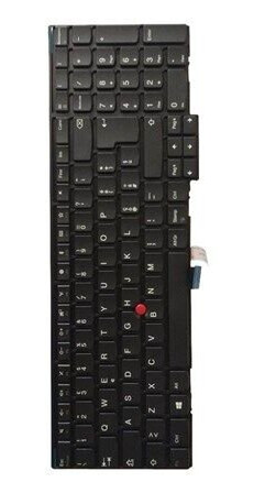 Lenovo Lite-On - Brbart tastatur - til utskifting - Italiensk - Svart