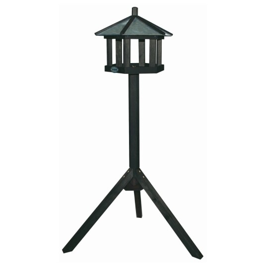 Ryom Birdhouse Med Stativ Svart Ryom Birdhouse Med Stativ Svart