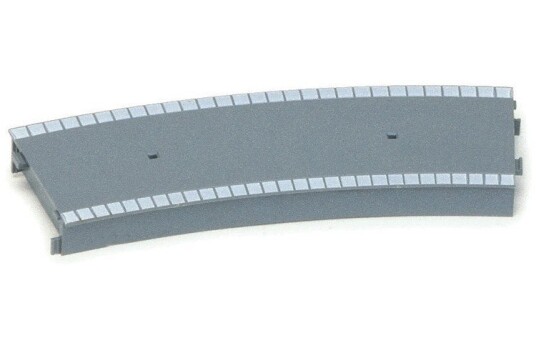 Hornby Stor 2nd Radius Sving Platformkant (1 stk.)