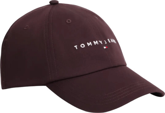 Tommy Hilfiger Tjm Linear Logo Cap Burgundy ONE SIZE
