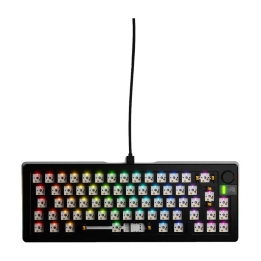 Glorious GMMK 3 PRO 65% Gamingtastatur med RGB Belysning - Svart