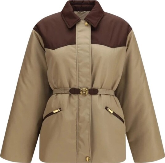 Versace, Dame, Frakker, Beige, XL,