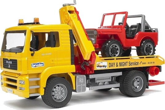 Bruder Auto-Truck Med 4x4 Jeep Bruder 2750 Bruder Auto-Truck Med 4x4 Jeep Bruder 2750