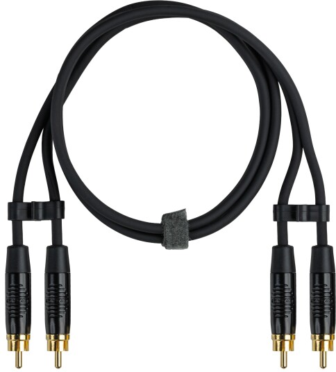 Fuj:Tech 2X Rca Hann 2X Rca Hann Signalkabel Lyd 10 M Svart