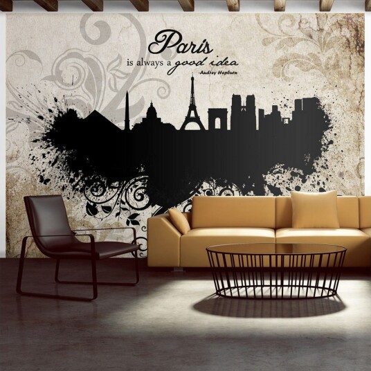 Tapet Paris Is Always A Good Idea Vintage 200x140 - Artgeist sp. z o. o.