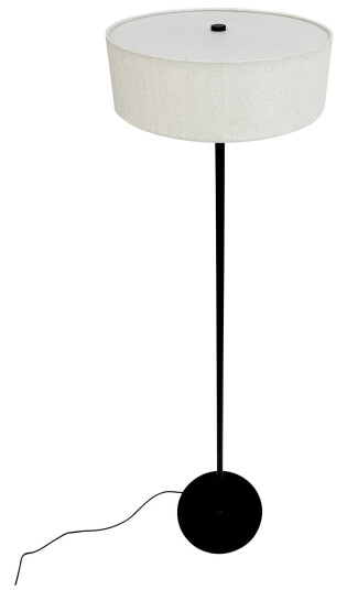 Dyberg Larsen Calix Gulvlampe Natur/ Sort Dyberg Larsen Calix Gulvlampe Natur/ Sort
