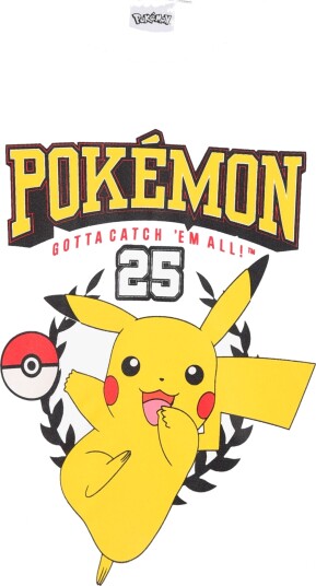 Pokémon T skjorte Hvit 140 146 Pokémon T skjorte Hvit 140 146